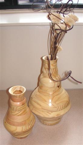 Two vases by Bernard Slingsby